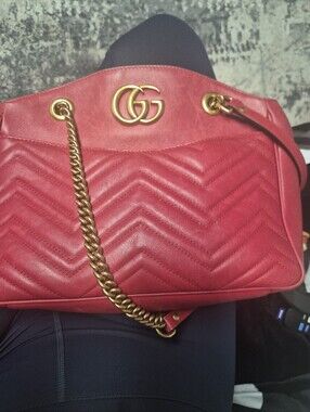 Gucci Red Handbag